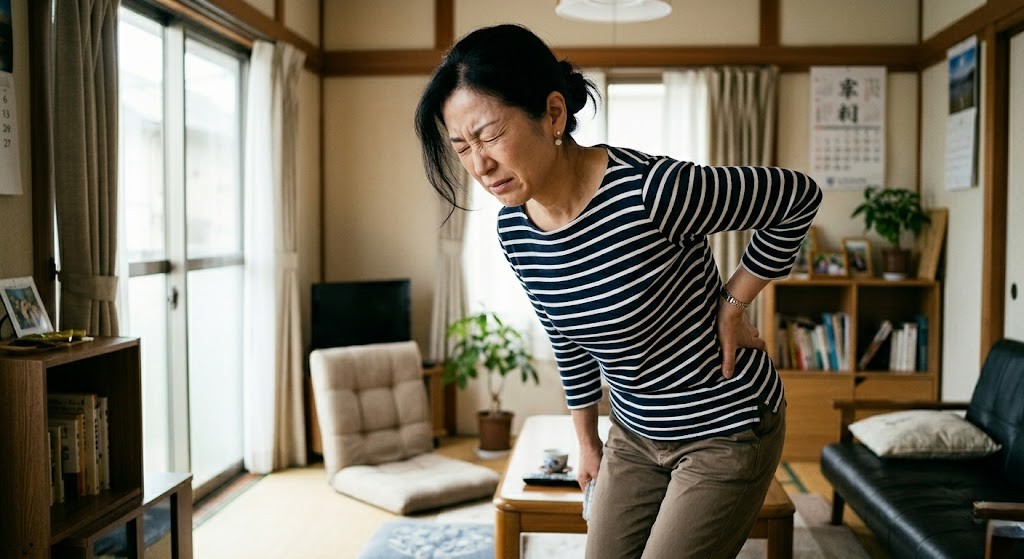 横須賀で腰痛が治らないと悩む方のイメージ