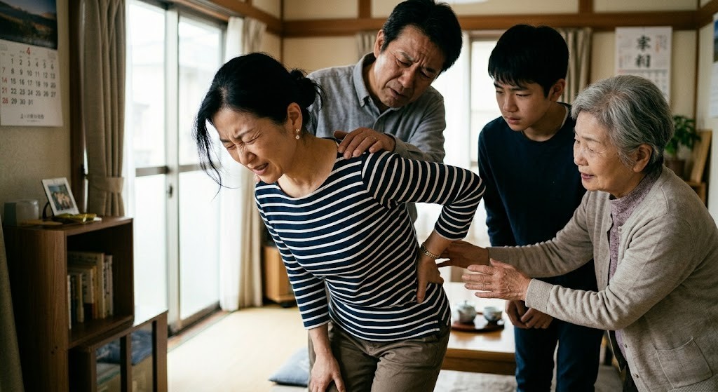 横須賀で腰痛が治らないと悩む方のイメージ