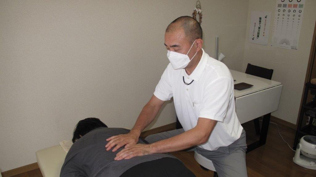 湘南山手整体院で施術の写真です。