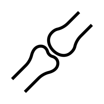 関節のイラストです。